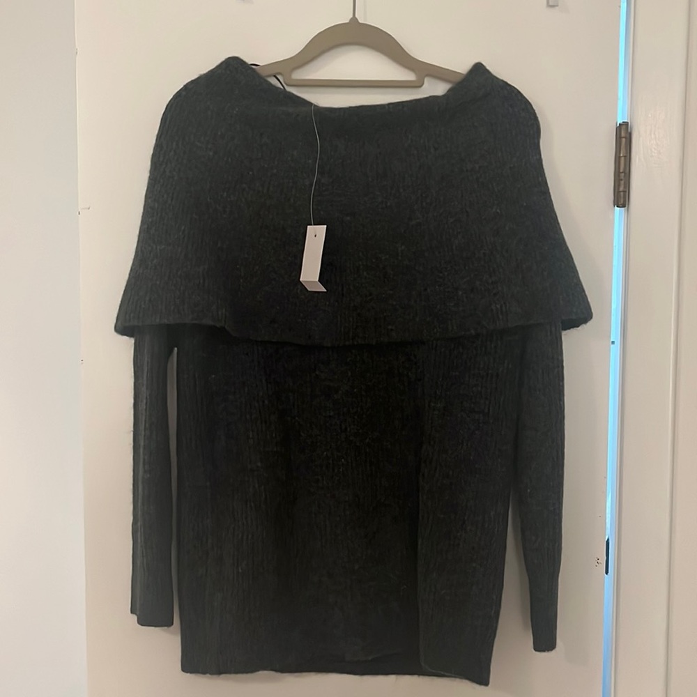 Off the shoulder sweater